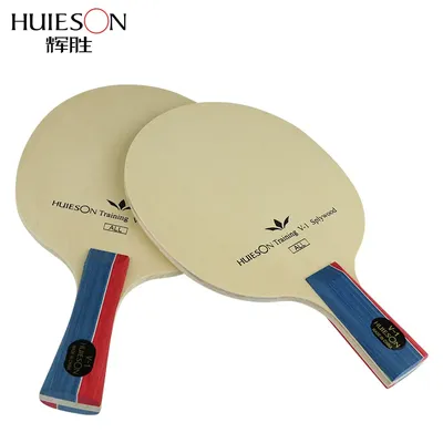 Huieson-Lame de raquette de tennis de table en bois polaire professionnelle 5 plis niveau