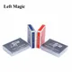 Boîte à cartes pour tours de magie en close-up accessoire de magicien gimmick mentalisme