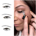 Eyeliner liquide longue durée facile à ne pas sauter stylo pinceau en silicone outil de style de