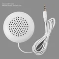 Kebidu-Mini haut-parleur portable blanc 3.5mm pour iPhone iPad Samsung Xiaomi