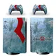 God of War PS5 Disc Edition Skin Sticker Decal Cover pour PlayStation 5 Console Contrmatérielle