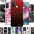 Pour ZTE Blade A52 étui 2022 Silicone souple chat Lion coques arrière en TPU pour ZTE Blade A52