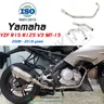 Slip de tuyau de système Bade-wurtemberg de moto entièrement accédé pour Yamaha YZF-R15 R125 MT125