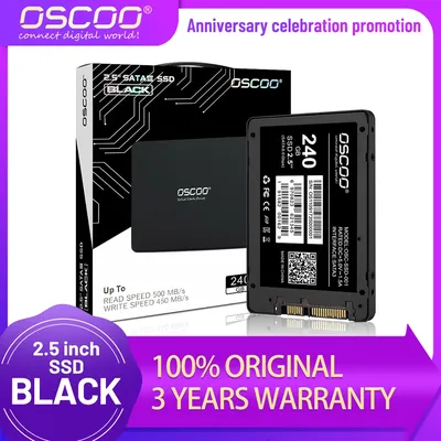 OSCOO – disque dur SSD de 120 go 240 go avec puces 3D TLC originales haute vitesse pour