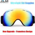 JSJM-Lunettes de ski anti-buée ultra-légères lunettes de neige 506 lunettes de motoneige lunettes