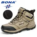 BONA – baskets de Trekking en cuir Nubuck pour hommes chaussures d'escalade de montagne nouveaux