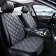 Housse de protection pour siège de voiture en tissu floqué épais chaud pour automobile hiver
