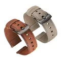 Bracelet en cuir de cheval pour montre connectée Fossil Isabel 5 Gen5 osméchyle HR Julianna