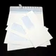 Enveloppes de sécurité avec fenêtre lot de 50 pièces enveloppe de scellage pour carte postale