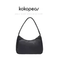 KOKOPEAS – sac à main et bourse léger et Simple design classique noir pochette à bandoulière en