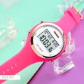 SKMEI – montres de Sport pour femmes tendance étanches LED résistantes aux chocs horloges