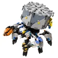 MOC-Kit de briques de construction de figurines pour enfants Shell Walker Machine Monster Figure