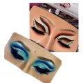 EyeblogugTattoo Makeup Practice Board Silicone Perfect 5D Bionic Pad Eyelash Practice