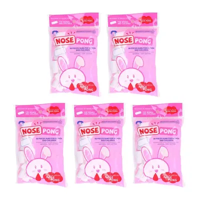 Coussinets en coton pour enfants 5Packs * 50 pièces S M L hémostase rapide nettoyage du nez
