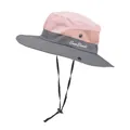 Chapeaux seau d'été en coton pour femmes protection solaire Panama chapeau de pêcheur