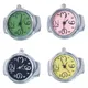 Femmes créatives gros chiffres Mini bague montre bande élastique montre à Quartz bague montre en