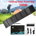 Sac de panneau solaire pliable portable chargeur solaire USB sortie CC interface pliable