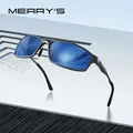 MERRYS-Lunettes de soleil classiques en alliage d'aluminium pour hommes lunettes de soleil