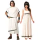 Costume de couple de déesse des Prairies et d'Egypte Romains Greeck Z192.Toga