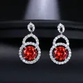 EMMAYA – boucles d'oreilles en Zircon blanc pour femmes bijoux en cristal éblouissants AAA