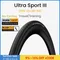 Continental Ultra Sport III pneu de vélo de route 700x25C 28C 32C ULTRASport pas de vélo pliant pneu chauve fil perle pneu 180 TPI