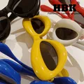 HBK-Lunettes de soleil colorées Jules Y2K pour hommes et femmes lunettes de soleil drôles punk