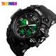 SKMEI – montre de Sport numérique militaire pour hommes double affichage étanche 5bar