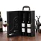 K5DC – boîte à bouteilles de vin en cuir sac de luxe 2 fourre-tout porte-vin rouge Champagne étui