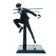 Figurine en PVC One Piece Roronoa Zoro GK compétence de combat à trois couteaux modèle de