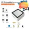 TEKLEAD-Scanner de codes-barres intégré USB filaire mini taille 1D lecteur de code QR facile à
