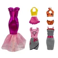 Robe de mode Kawaii pour enfants jouets miniatures pour enfants accessoires de beurre pour Barbie