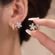 Boucles d'oreilles à tige en métal pour femmes bijoux féminins élégants mignons cadeau de bijoux
