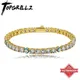 TOPGRILLZ – ensemble de chaîne de Tennis classique Bracelet/collier de Tennis imperméable en