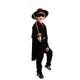 Costume Bandido Zorro Masqué Noir pour Enfants Tenue de ix Halloween Carnaval Pourim Tim