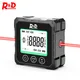 R & D – boîte d'angle de niveau numérique Laser PT181 Mini inclinomètre de mesure à 360 ° avec Base