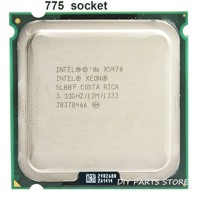 INCKNXEON-Processeur Quad Core X5470 CPU 3.3 Z droeinj successif 12M Fonctionne sur la carte mère