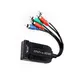 Wiistar-Adaptateur audio et vidéo RGB vers HDMI convertisseur YPbPr/RGB + R/L pour HDTV XBOX