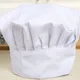 Chapeau de chef unisexe pour homme et femme accessoires de cuisine uniforme de cuisine chapeau de