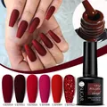 UR SUGAR – vernis à ongles Gel UV Semi-Permanent série rouge d'automne 7.5ml peinture pour Nail