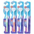 Nettoyeur de soins dentaires double face brosse grattoir langue orale haleine propre outil de