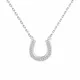 Xiaojing – colliers et pendentifs en forme de fer à cheval pour femmes en argent Sterling 100% 925