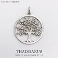 Pendentif arbre 2020 Bijoux d'été à la mode Style européen langue de la Nature cadeau romantique