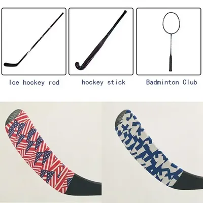 Ruban adhésif pour barre de Hockey sur glace adapté à la poignée de Badminton poignée de vélo