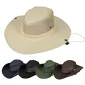 Casquette de pêche en plein air pour homme protection solaire chapeau anti-UV chapeau de soleil