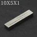Aimant néodyme N35 super injuste magnétique en continu rectangulaire 10mm x 5mm x 1mm 20