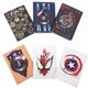 Disney-Marvel Heros Passeport Holder Cartoon Accessoires de voyage PU Leather Women and Men