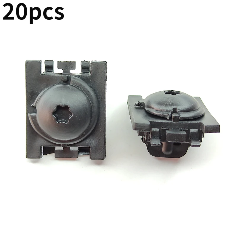 20x Auto garde-boue doublure en Nylon attache de retenue pour Peugeot 307 citroën C4 C-TRIOMPHE voiture garde-boue pare-chocs fixation Clips pinces ensemble