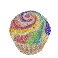 Pochette en cristal pour cupcakes sac de mariage d'un hectare peut être fait sur mesure couleurs