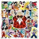 Autocollants Dragon Ball Anime Son Goku pour enfants décalcomanies de dessin animé jouets de