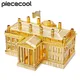 Piececool-Puzzle 3D en métal la maison blanche kits de construction de modèles puzzle pour